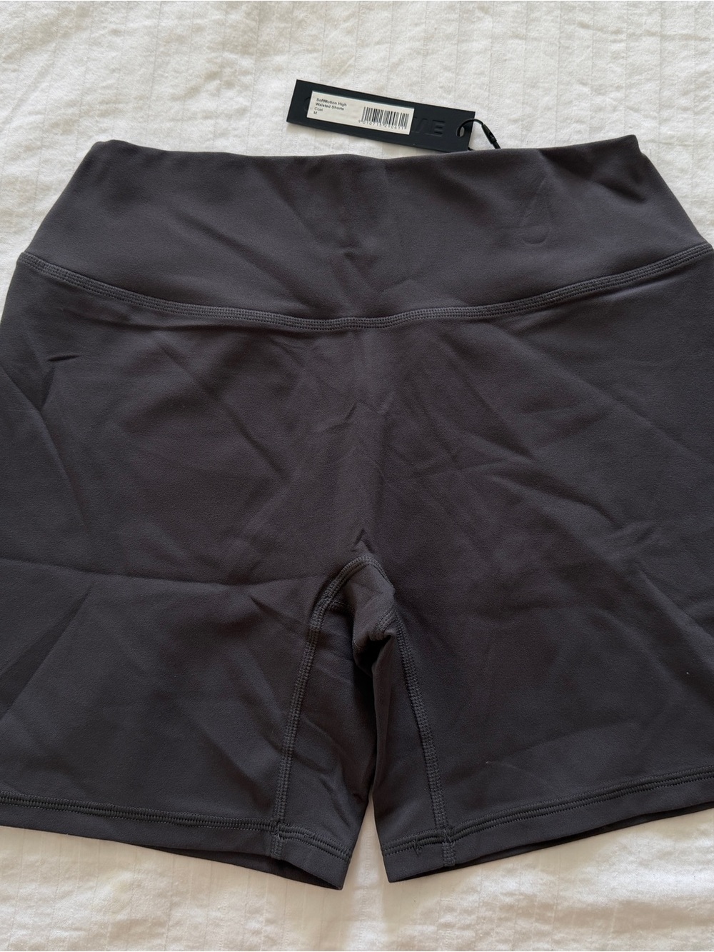 ONER Active High-Waist Women's Performance Shorts — Charcoal